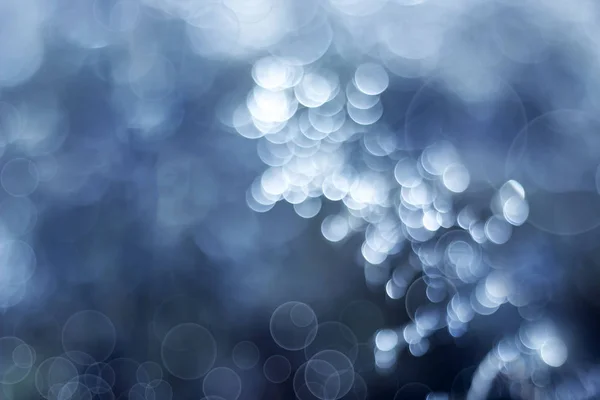 Синий Боке Абстрактный Фон — стоковое фото