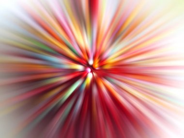 Çok renkli flaş. Soyut arka plan. Flaş efektli fotoğraf.