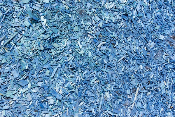 Textura de fondo azul decoración del árbol. Papel pintado de serrín . — Foto de Stock