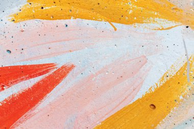 Beton duvarda soyut grafiti resimleri var. Arkaplan dokusu