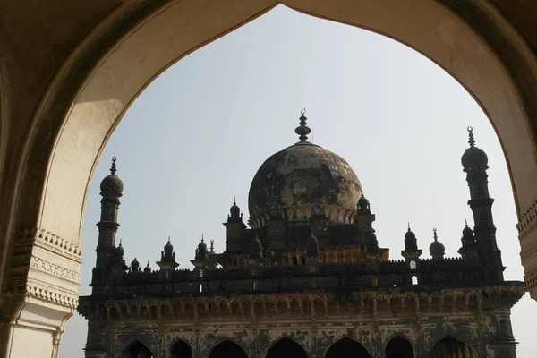 Grab Und Moschee Ibrahim Rauza Der Stadt Bidzhapur Indien — Stockfoto