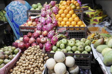 Meyve natürmort içinde belgili tanımlık çarşı içinde Hindistan