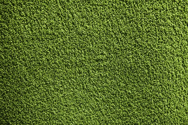 Artificial green carpet texture close-up background — Stock Photo, Image