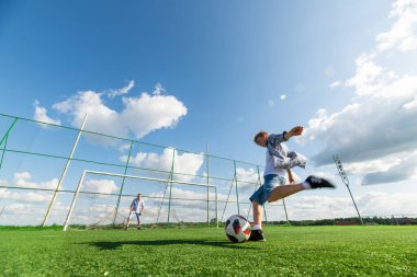 Futbol Sahası Baba Oğul Etkinliği Yaz Konsepti