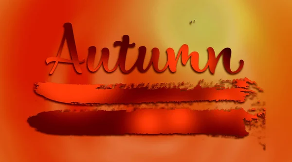 Осенний Фон Макет Шаблон Осенними Листьями Солнце Золотая Осень Хэллоуин — стоковое фото