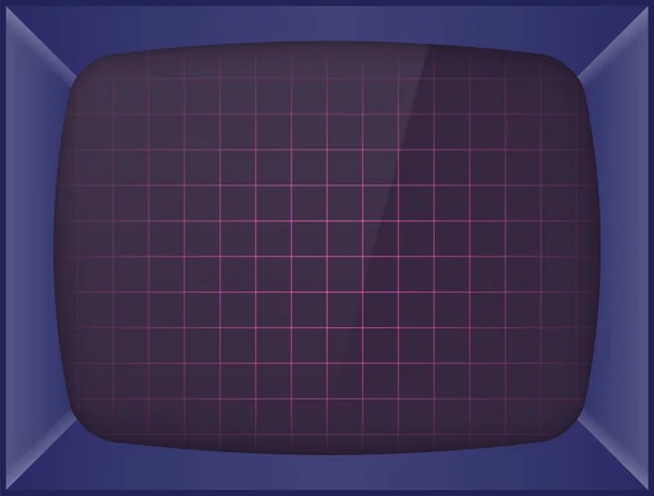 Retro Atari oyun makinesi. Ekran arka planı. Vektör çizim.