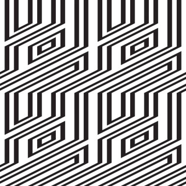 Vektör kesintisiz geometrik desen soyut geometrik sorunsuz