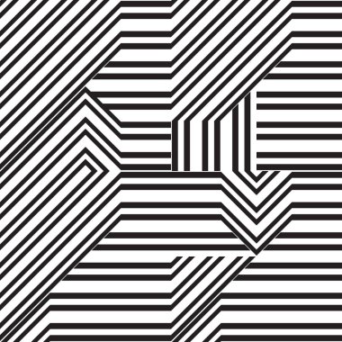 Vektör kesintisiz geometrik desen soyut geometrik sorunsuz