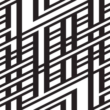 Vektör kesintisiz geometrik desen soyut geometrik sorunsuz
