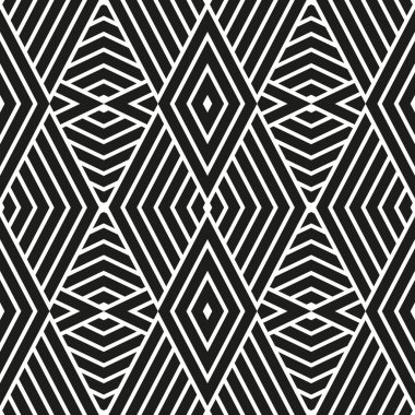 Vector seamless geometric pattern Abstract geometric seamless
