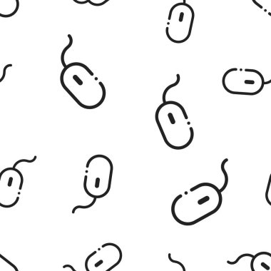 Bilgisayar fare simgesi Dikişsiz desen arka plan. İş kavramı vektör çizim. Fare imleci simgesi desen.