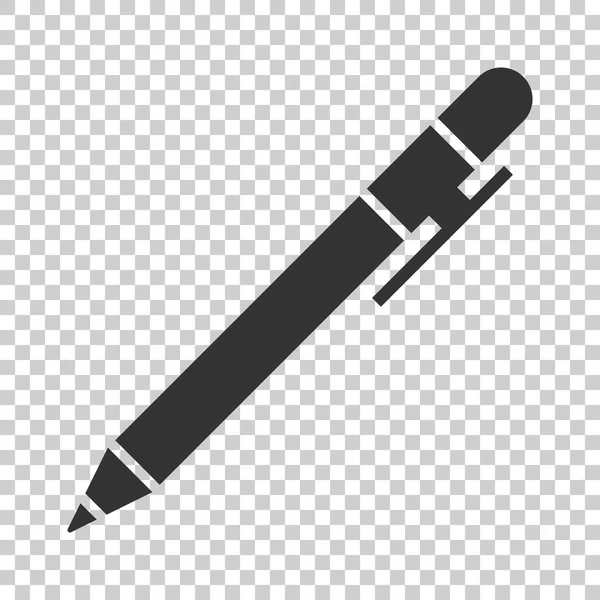 Ручка Плоском Стиле Яркая Векторная Иллюстрация Изолированном Фоне Концепция Ручной — стоковый вектор