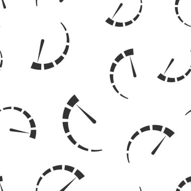 Metre Pano simge Dikişsiz desen arka plan. Skor göstergesi düzey vektör çizim kredi. Ölçü ölçeği sembolü desenli ölçü aygıtları.