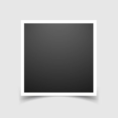 Düz tarzda fotoğraf çerçevesi işareti simgesi. Anlık görüntü vektör kötü