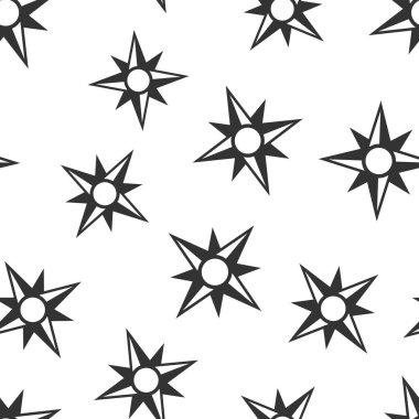 Genel navigasyon simgesi sorunsuz desen arka plan. Pusula gps 