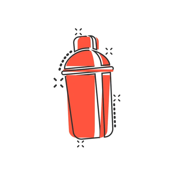 Shaker, ikona v komiksu. Sportovní vektor, kreslený — Stockový vektor