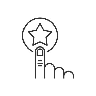 Düz bir şekilde sadakat kartı simgesine tıklayın. Ödül vektörü 3.