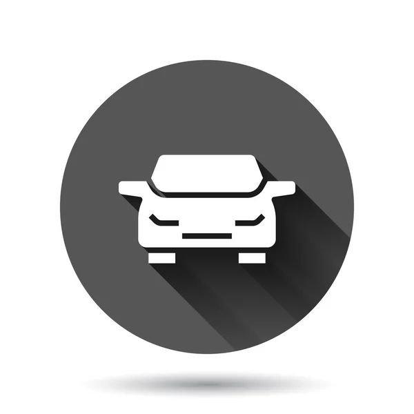 Icono Coche Estilo Plano Ilustración Vectorial Vehículos Automóvil Sobre Fondo — Vector de stock