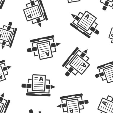 Düz stil blog simgesi. Beyaz izole edilmiş arka planda sosyal medya iletişim vektör illüstrasyonu. İçeriksiz şablon iş konsepti.