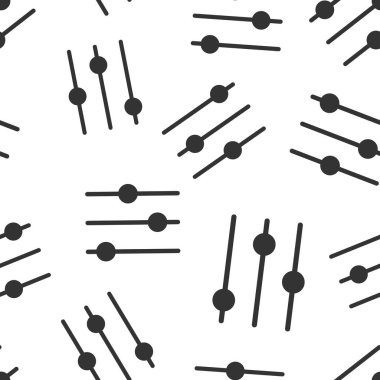 Düz stil olarak denetim hacmi simgesi. Beyaz izole arkaplandaki işaret vektör illüstrasyonunu ses ayarlaması. Filtresiz şablon iş konsepti.