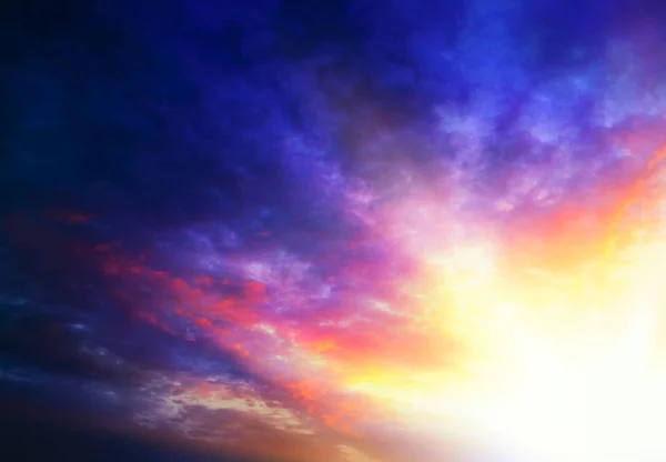Světlo Oblohy Náboženství Pozadí Abstraktní Velké Exploze Pozadí Nebe Při — Stock fotografie