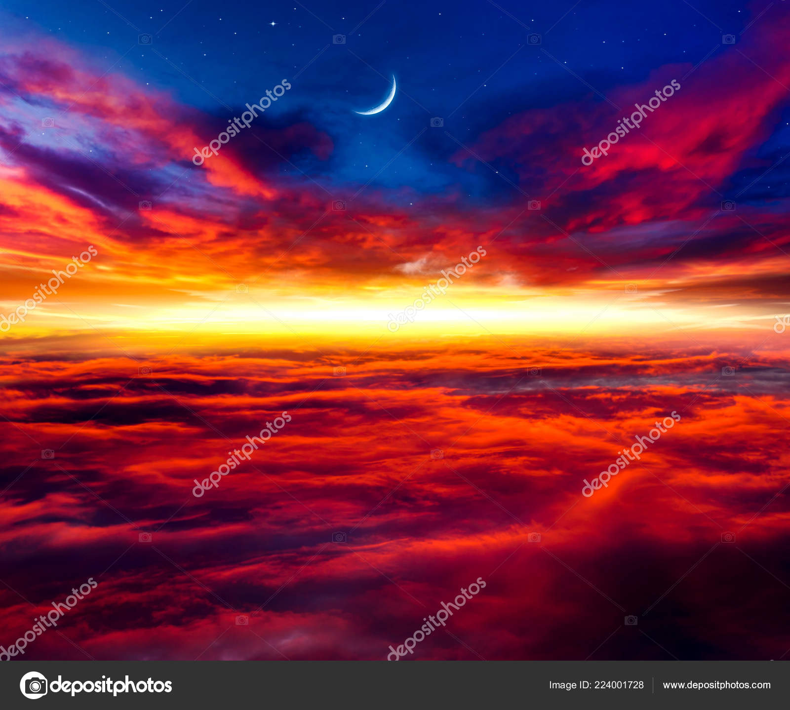 Abstract Big Explosion Light Sky Religion Background Beautiful Cloud Background Stock Photo Image By C Yaalan