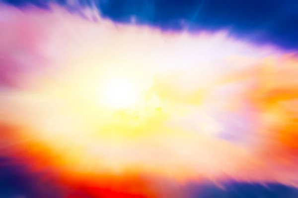 Abstract Big Explosion Light Sky Religion Background Beautiful Cloud Background — Stock Photo, Image