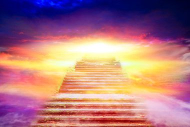 Göğe bir merdiven. Cennet bir yolda. 