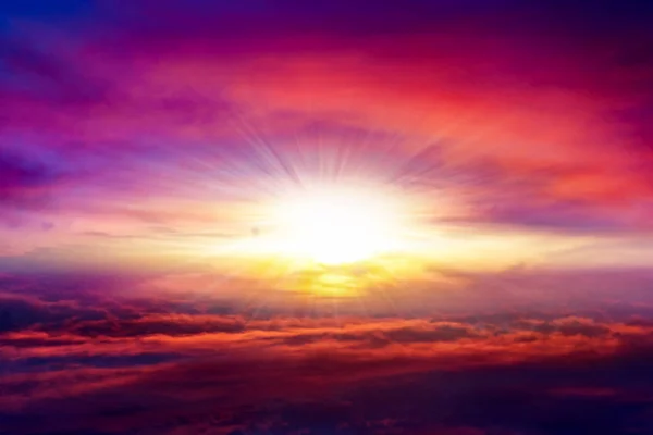 Esplosione Astratta Luce Dal Cielo Contesto Religioso Bellissima Nuvola Sfondo — Foto Stock
