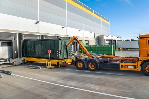 Diensten Voor Recycling Van Stedelijk Afval Afval — Stockfoto