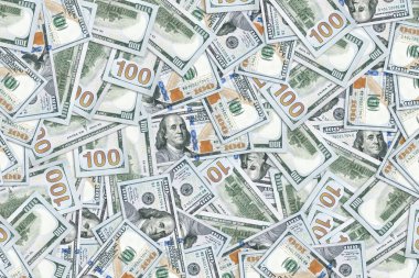 Amerikan Doları arka plan. parasal doku. Kavram zenginliği. Büyük kar. Milyon ABD Doları