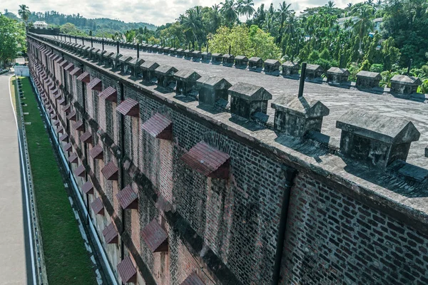 Obrovské Vězení Port Blair Pohled Shora Muzeum Britské Okupace Andamanských — Stock fotografie