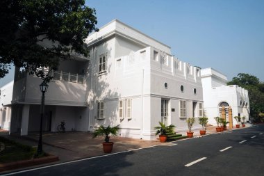 Yeni Delhi. Türkiye, 26 Ocak 2018: Birla Evi ya da Birla Bhavan, Yeni Delhi, Hindistan, bu evin nerede Mahatma Gandhi hayatının son 144 gün geçirdim ve Ocak ayı 30, 1948'de suikaste kurban gitti.