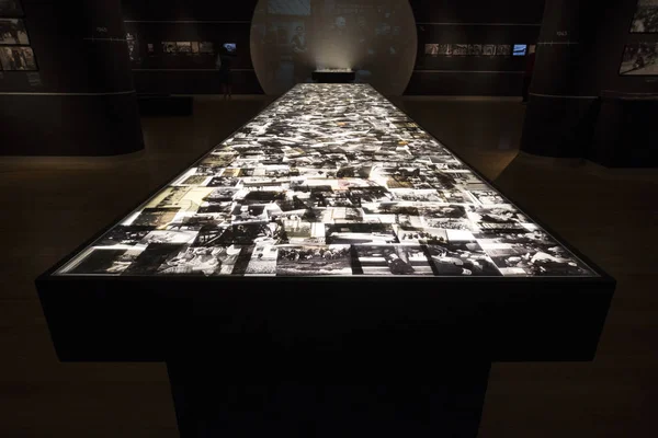 Exposición Fotográfica Fotografías Segunda Guerra Mundial Dedicadas Las Víctimas Del — Foto de Stock