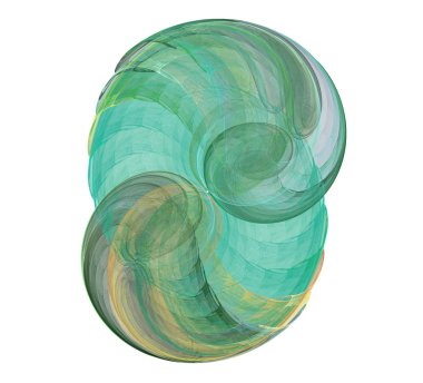 Tasarımınız için dönme hareketi Soyut Fraktal öğe. Soyut bir bilgisayar oluşturulan modern Fraktal. 