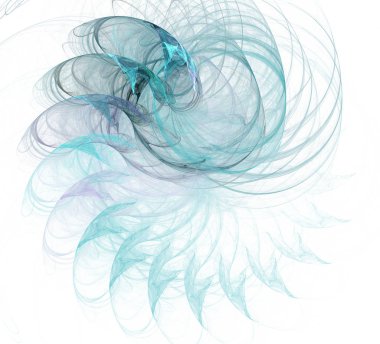 Soyut bir bilgisayar modern fraktal tasarım üretti. Soyut fraktal renk dokusu. Dijital sanat. Soyut Form ve Renkler. Tasarımınız için soyut fraktal öge.