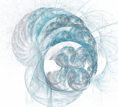 Soyut bir bilgisayar modern fraktal tasarım üretti. Soyut fraktal renk dokusu. Dijital sanat. Soyut Form ve Renkler. Tasarımınız için soyut fraktal öge.