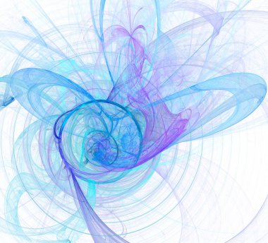 Soyut bir bilgisayar modern fraktal tasarım üretti. Soyut fraktal renk dokusu. Dijital sanat. Soyut Form ve Renkler. Tasarımınız için soyut fraktal öge.