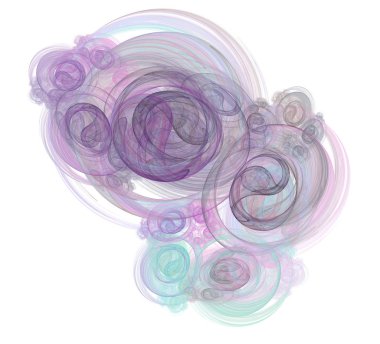 Soyut bir bilgisayar modern fraktal tasarım üretti. Soyut fraktal renk dokusu. Dijital sanat. Soyut Form ve Renkler. Tasarımınız için soyut fraktal öge.