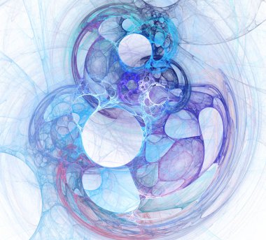 Soyut bir bilgisayar modern fraktal tasarım oluşturulan. Soyut f