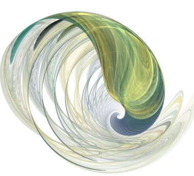 Soyut bir bilgisayar modern fraktal tasarım oluşturulan. Soyut f