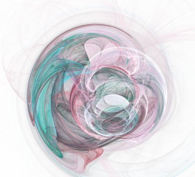 Soyut bir bilgisayar modern fraktal tasarım oluşturulan. Soyut f