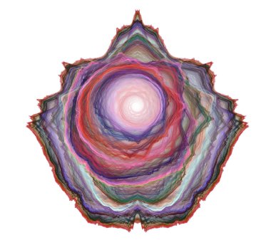 Soyut bir bilgisayar modern fraktal tasarım oluşturulan. Soyut f