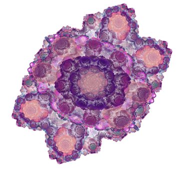 Soyut bir bilgisayar modern fraktal tasarım oluşturulan. Soyut f