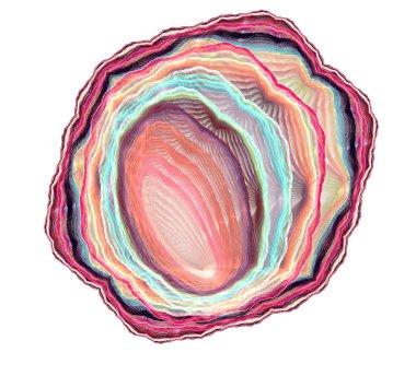 Soyut bir bilgisayar modern fraktal tasarım oluşturulan. Soyut f