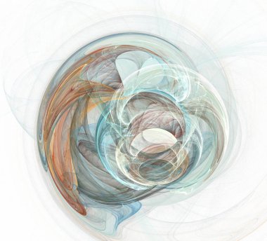 Soyut bir bilgisayar modern fraktal tasarım oluşturulan. Soyut f