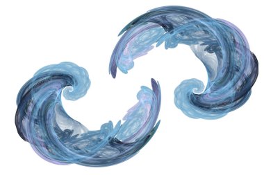 Soyut bir bilgisayar modern fraktal tasarım oluşturulan. Soyut f