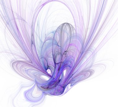 Soyut bir bilgisayar modern fraktal tasarım oluşturulan. Soyut f