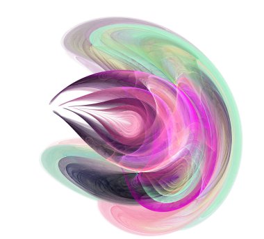 Soyut bir bilgisayar modern fraktal tasarım oluşturulan. Soyut f