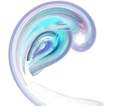 Soyut bir bilgisayar modern fraktal tasarım oluşturulan. Soyut f